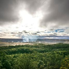 a group of clouds in the sky